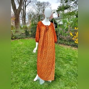 Animal Print Nightie | Nightgown | Cheetah Jaguar Leopard